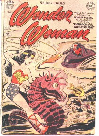 Wonder Woman 44 - Dc - Dc Comics - Monarch - Sargasso Sea - Sea Horse