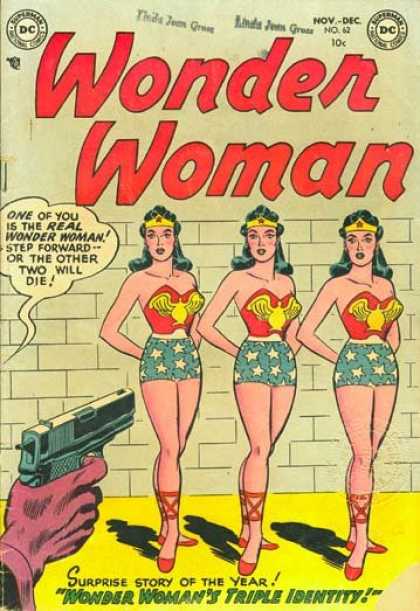 Wonder Woman 62 - Lady - Crown - Body - Gun