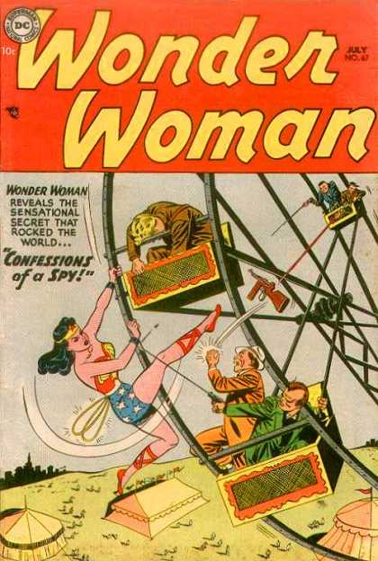 Wonder Woman 67 - Ferris Wheel - Confessions - Spy - Red - Kick