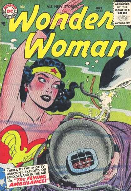 Wonder Woman 83 - Dare To See Me - The Flying Ambulance - Dare Dont Scare - Thriller - Adventures Of The Daring Lady