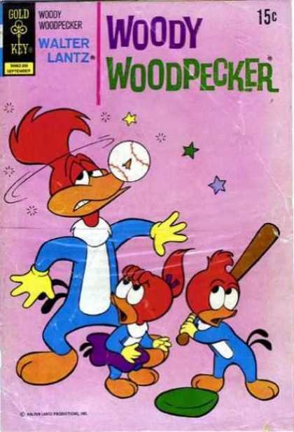 Woody Woodpecker 110 - Star - Ball - Woodpecker Friends - Woodpecker - Playing