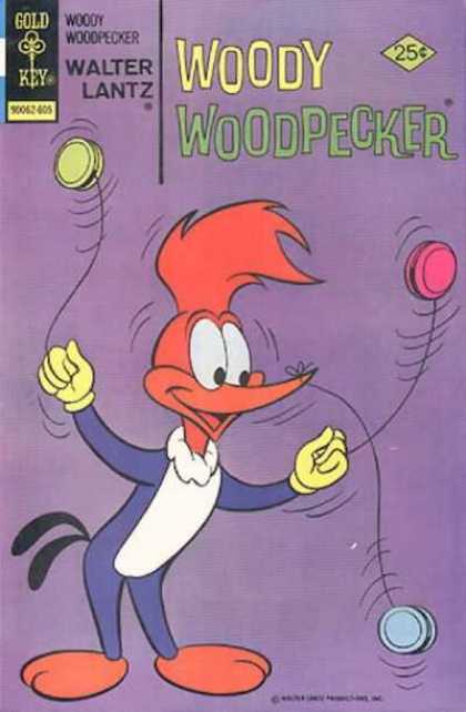 Woody Woodpecker 150 - Gold Key - Yoyo - Walter Lantz - Game - Rope