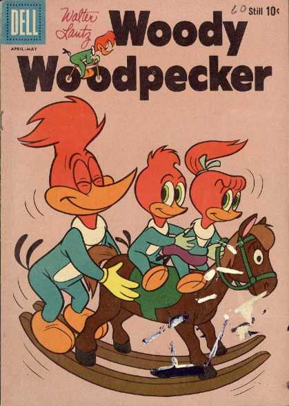 Woody Woodpecker 60 - Woody Woodpecket - Horse - Shoes - Hair - Threads