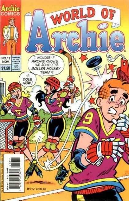 World of Archie 12 - Outdoor Hockey - Female Athletes - Head Injury - Protective Gear - Roller Blading