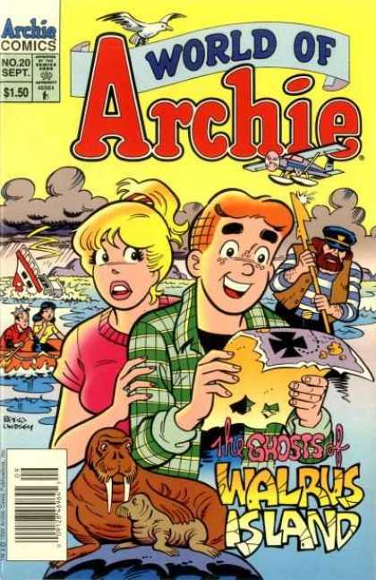 World of Archie 20 - Pirates - Map - Sinking Ship - Walrus - Sea
