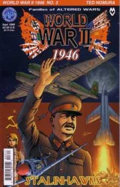 World War II 1946 3 - Stalin Hawks - 1946 - Fighter Planes - Brown Uniform - Families Of Altered Wars