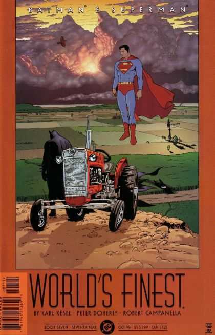 World's Finest (1999) 7 - Karl Kesel - Farm - Tractor - Batman - Superman