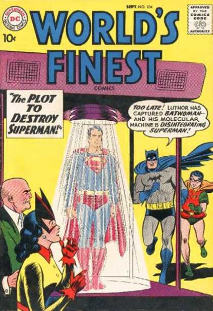 World's Finest 104 - Superman - Batman - Plot - Luthor - Batwoman