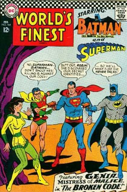 World's Finest 164 - Dc - Batman - Superman - February - Speech Bubbles
