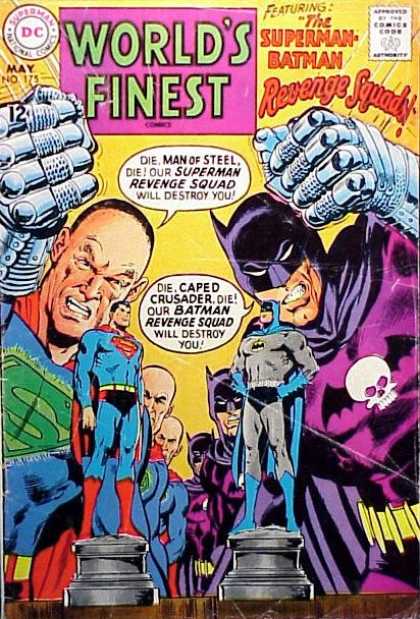 World's Finest 175 - Superman - Dc - National Comics - Approved By The Comics Code Authority