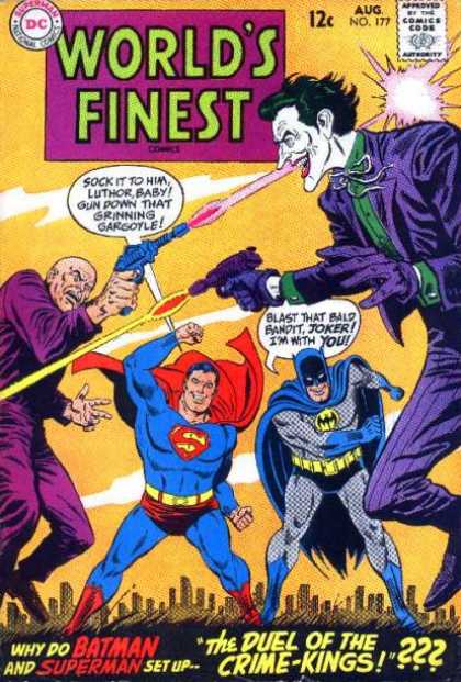 World's Finest 177 - Lex Luthor - Joker - Crime-kings - Duel - Battle