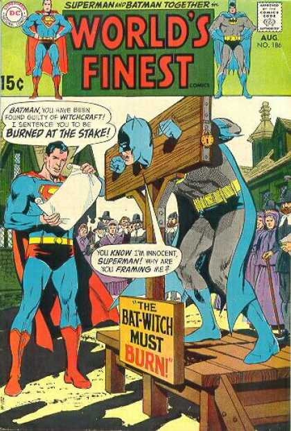 World's Finest 186 - Dc - Batman - Superman - People - Bat Witch