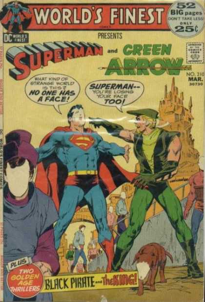 World's Finest 210 - Superman - Green Arrow - No 210 - March - Black Pirate