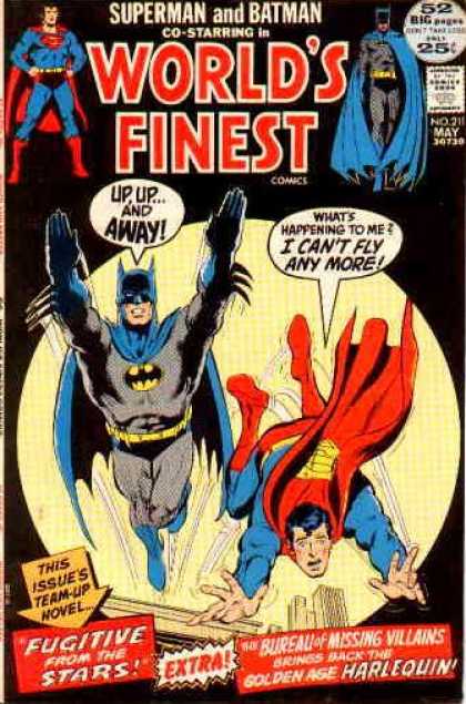World's Finest 211 - Superman - Batman - Losing Powers - Gaining Powers - Reversing Abilities