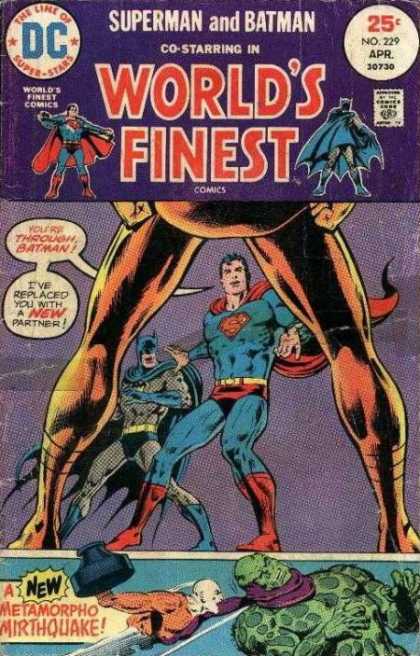World's Finest 229 - Superman - Batman - Dc - Partner - Replaced