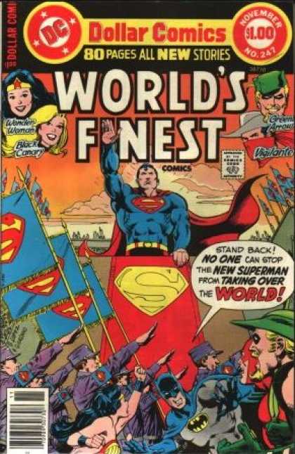 World's Finest 247 - Dollar Comics - 80 Pages All New Stories - November - New Surerman - World