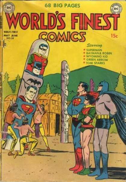 World's Finest 58 - Dc Comics - Batman - Superman - Totoms