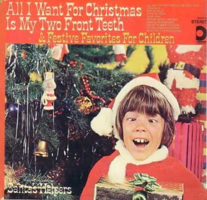 Worst Xmas Album Covers - All I Want For Christmas Is My Two Front Teeth