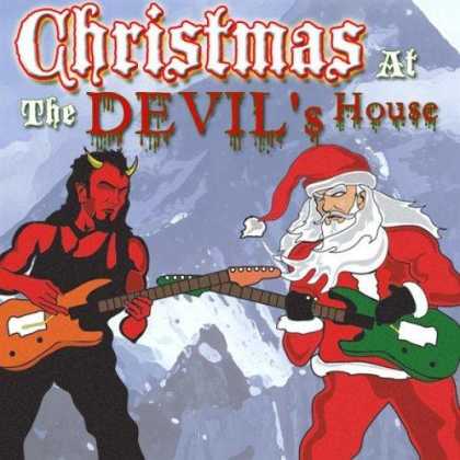 Worst Xmas Album Covers - Christmas ... at the devil's house?