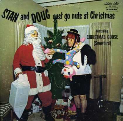 Worst Xmas Album Covers - Stand and Doug rip apart a doll for christmas