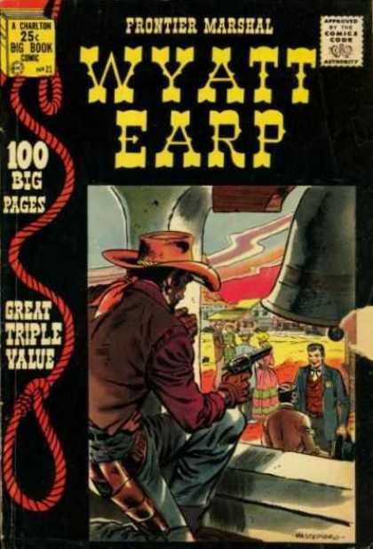 Wyatt Earp 21 - Gun - Cowboy Hat - Bell - Knoose - Great Triple Value