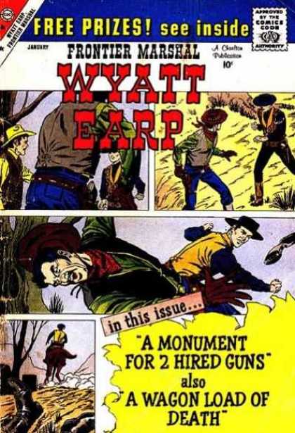 Wyatt Earp 28 - Western Marshall Rules - Wild Wild West - Gunfights Galore - Guns For Hire - Wide Open Frontier