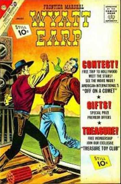 Wyatt Earp 40 - Contest - Gifts - Treasure - Hollywood - Comet