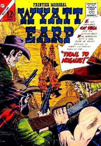 Wyatt Earp 62 - Frontier Marshal - Comics Code - Trail To Nogales - Guns - Cowboys