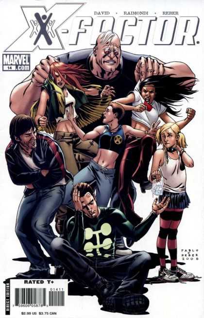 X-Factor (2005) 14 - Fighters - Man - Woman - Giant - Sacks
