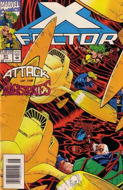 X-Factor 91 - Marvel Comics - Mutant - Superhero - Approved By The Comics Code - Woman - Joe Quesada