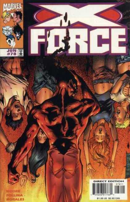 X-Force 78 - Marvel Comics - June - Moore - Pollina - Morales - Mark Morales