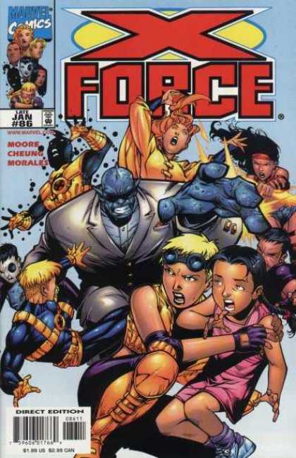 X-Force 86 - Marvel Comics - Jan - Moore - Cheung - Morales - Jim Cheung