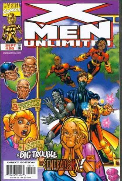 X-Men Unlimited 20 - Marvel Comics - Sept - 20 - Generation X - Scared Little Girl