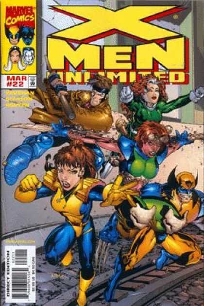 X-Men Unlimited 22 - 22 - March - Marvel - Wolverine - Unlimited - Tom Raney