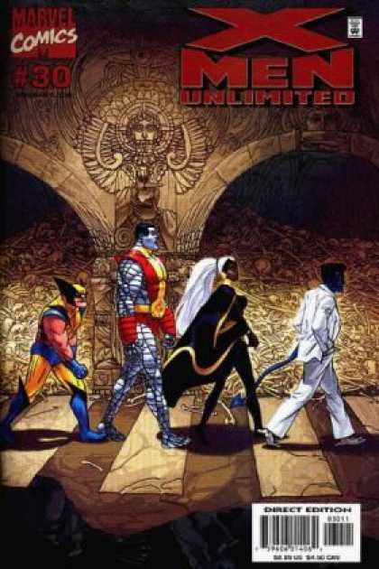 X-Men Unlimited 30 - Wolverine - Colossus - Storm - Nightcrawler - Abbey Road Album Cover - Michael Golden