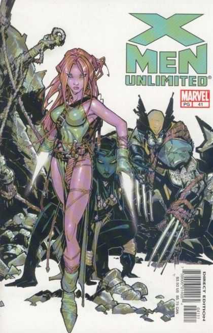 X-Men Unlimited 41 - Mutant - Marvel - Wolverine - Super-hero - Direct Edition - Chris Bachalo