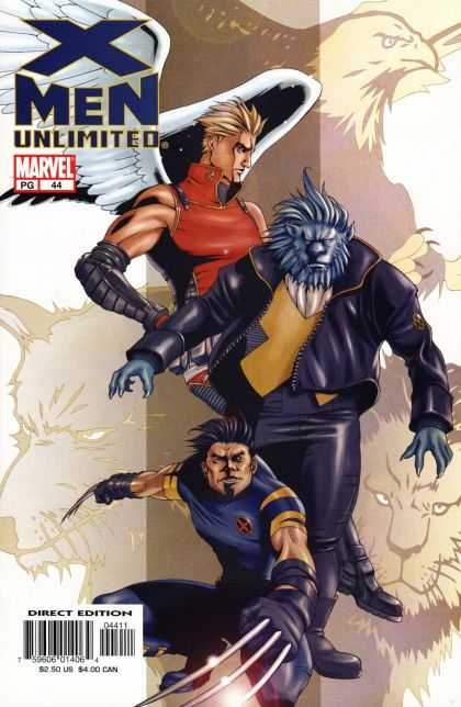 X-Men Unlimited 44 - Claws - Wings - Bird - Gloves - Hair