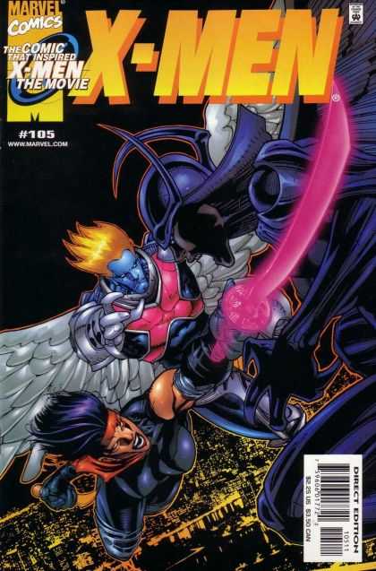 X-Men 105 - Marvel Comics - Inspired X-men The Movie - 105 - Pink Sword - Purple Armor - Leinil Yu