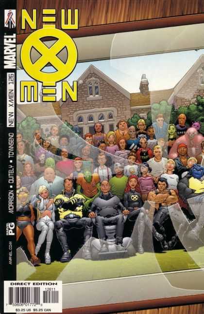 X-Men 126 - X Titles - Marvel Comics - Morrison - Large Group Image - Pg Rated