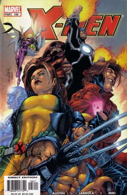 X-Men 158 - Wolverine - Ice Man - Rogue - Polaris - Gambit - Salvador Larroca