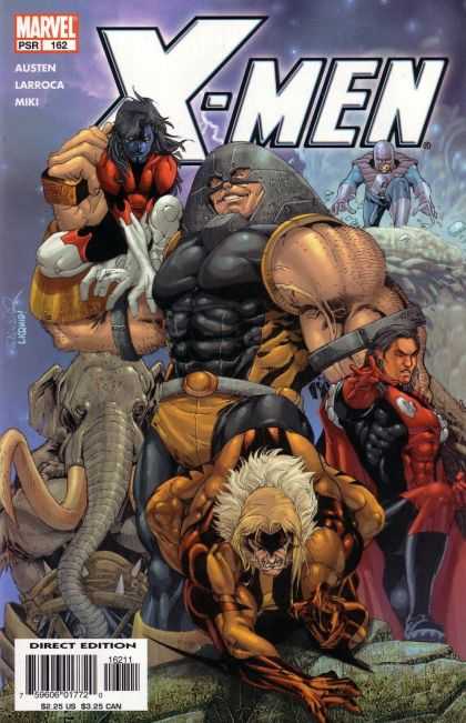 X-Men 162 - Juggernaut - Sabretooth - Magneto - Nightcrawler - Mammoth - Salvador Larroca