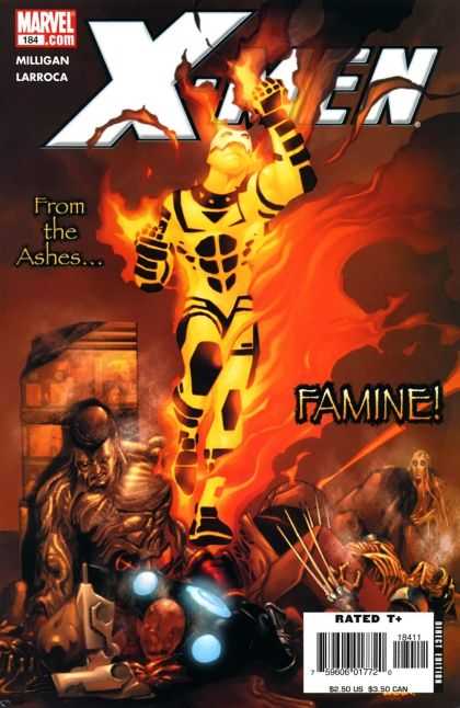 X-Men 184 - Marvelcom - Milligan - Larroca - Famine - From The Ashes - Salvador Larroca