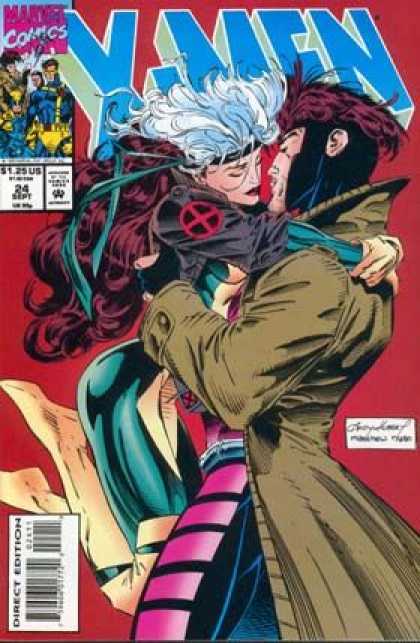 X-Men 24 - Gambit - Rouge - Love - Direct Issue - September 24 - Andy Kubert, Matt Ryan