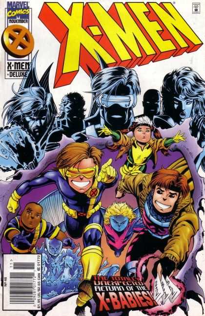 X-Men 46 - Marvel - Deluxe - Unexpected - Return - Of The X-babies - Andy Kubert