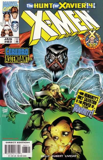 X-Men 83 - Rogue - Marvel Comics - Storm - Cerebro Ascendant - Direct Edition - Adam Kubert