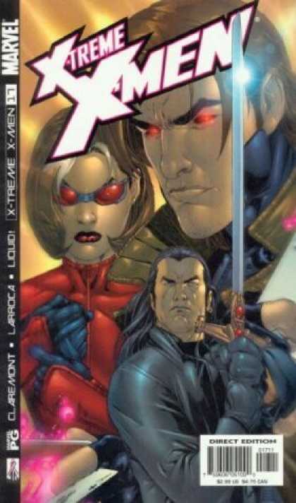 X-Treme X-Men 17 - Marvel - Mutant - Gambit - Sword - Direct Edition - Salvador Larroca