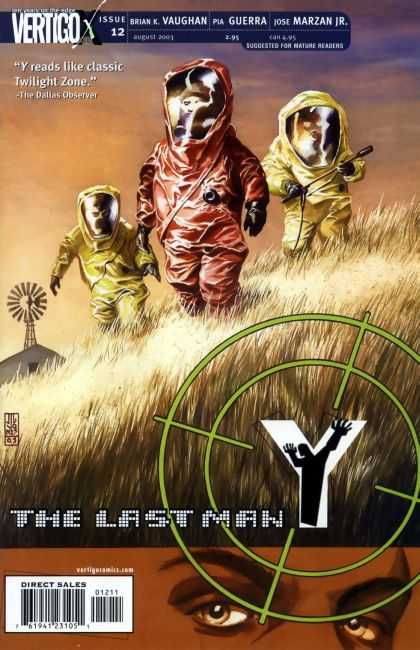 Y, the Last Man 12 - Classic - Vertigo - Issue - Windmill - Dallas