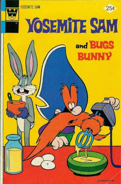 Yosemite Sam 33 - Bugs Bunny - Eggs - Egg Beater - Gloves - Hat