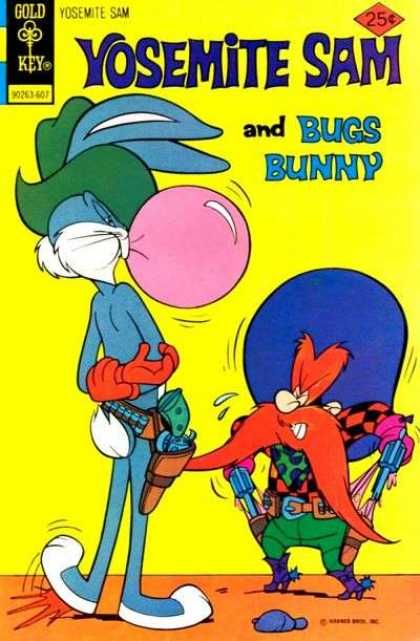 Bubble Gum - Guns - Holster - Bugs Bunny - Cowboys Yosemite Sam 37 - Bubble Gum - Guns - Holster - Bugs Bunny - Cowboys