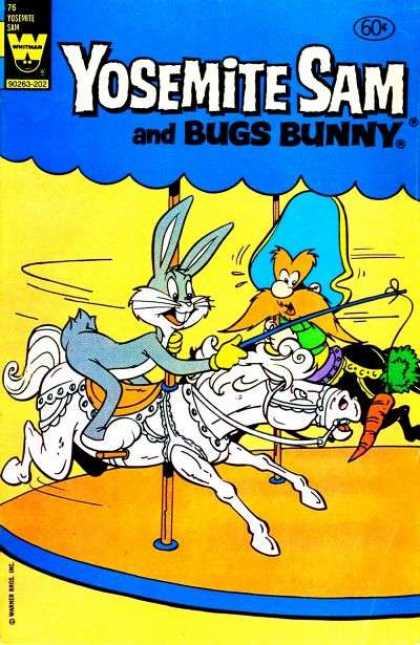 Yosemite Sam 76 - Looney Tunes - Bugs Bunny - Carousel - Rabbit - Warner Brothers